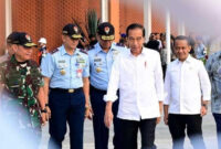 Keberangkatan Presiden Joko Widodo di Lanud Halim Perdanakusuma, untuk kunjungan kerja ke Provinsi Nusa Tenggara Barat (NTB), pada Senin, 23 September 2024. Foto Sekretariat Presiden